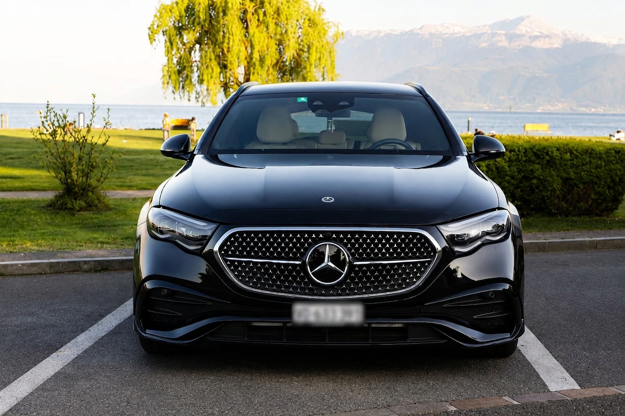 Mercedes Classe E berline noire